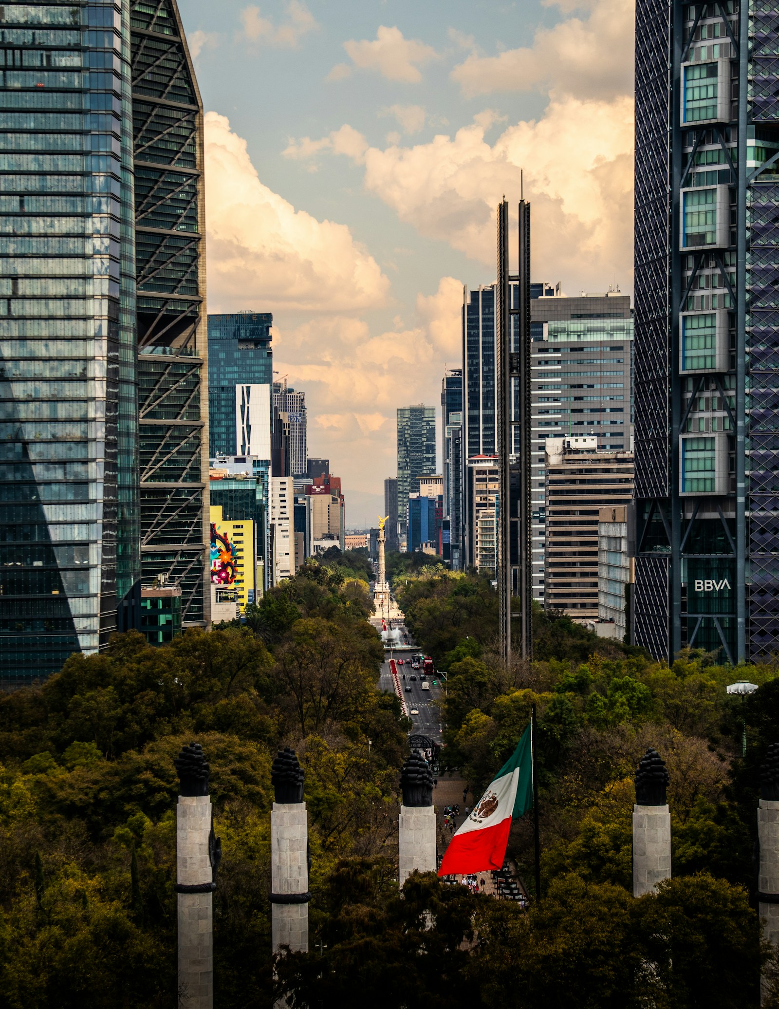 Mexico City skyline